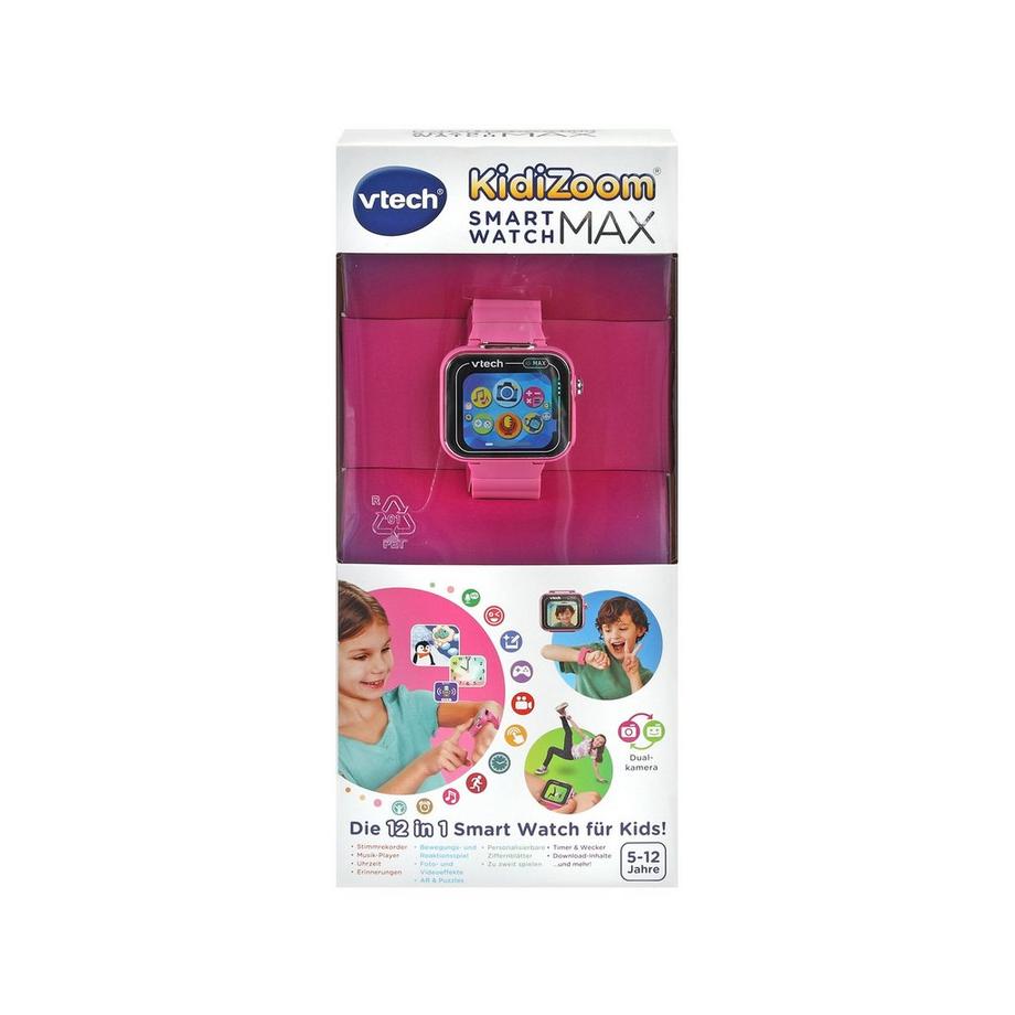 vtech  KidiZoom SmartWatch MAX pink, Tedesco 