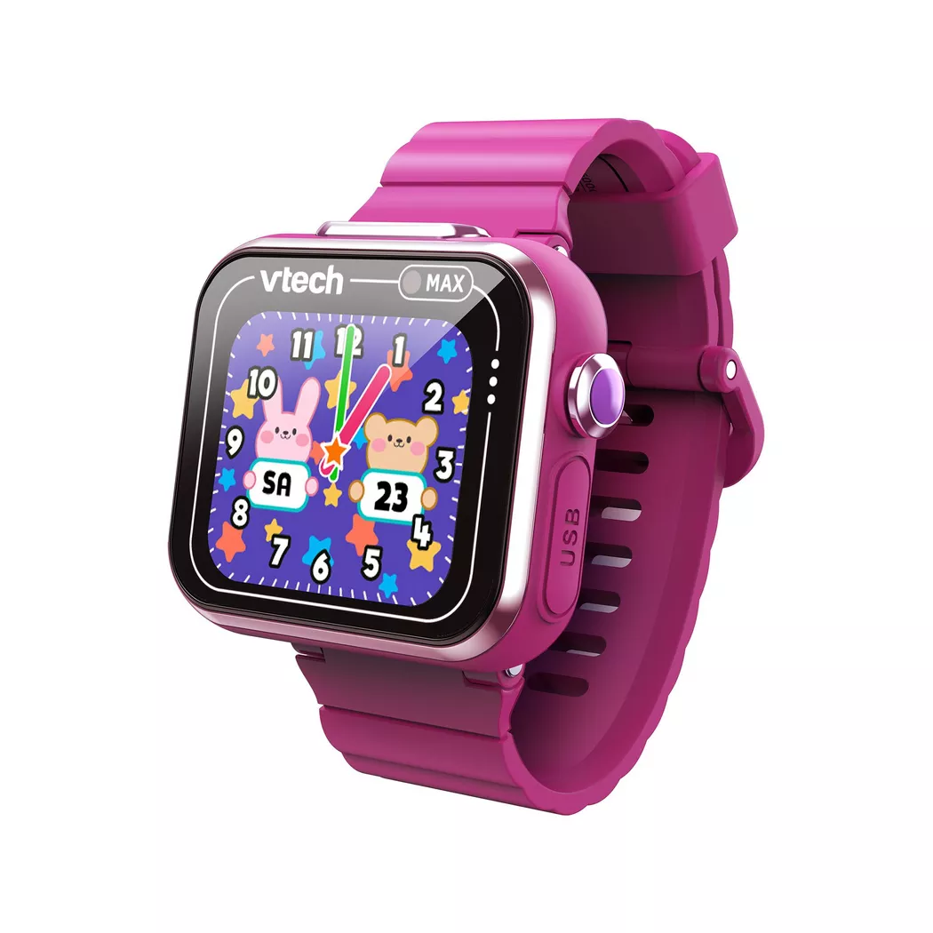 VTech - KidiZoom SmartWatch MAX Lila, Deutsch, Multicolor