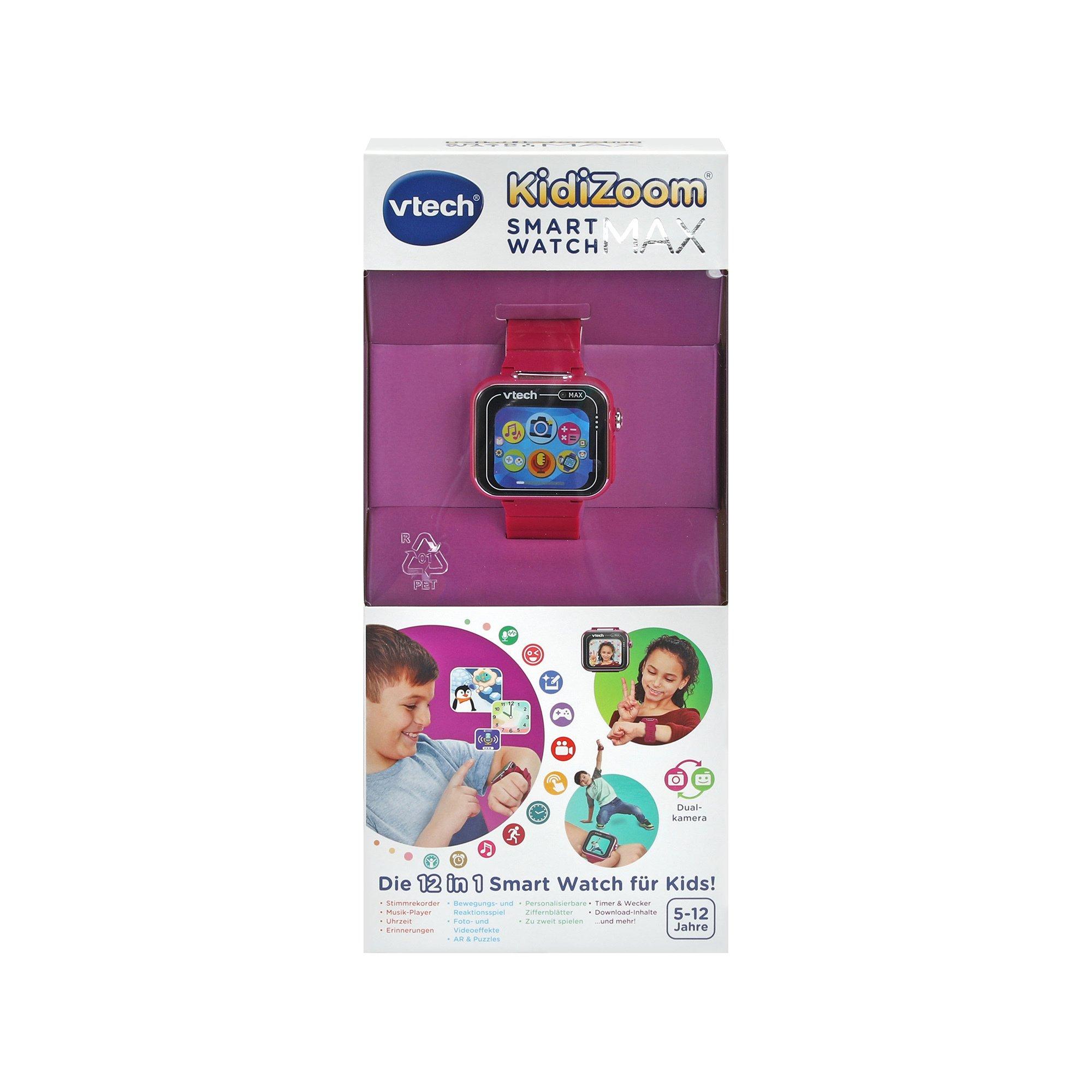 vtech  KidiZoom SmartWatch MAX Lila, Allemand 