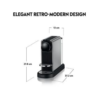 KRUPS Machine Nespresso CitiZ Platinium (Titane) 