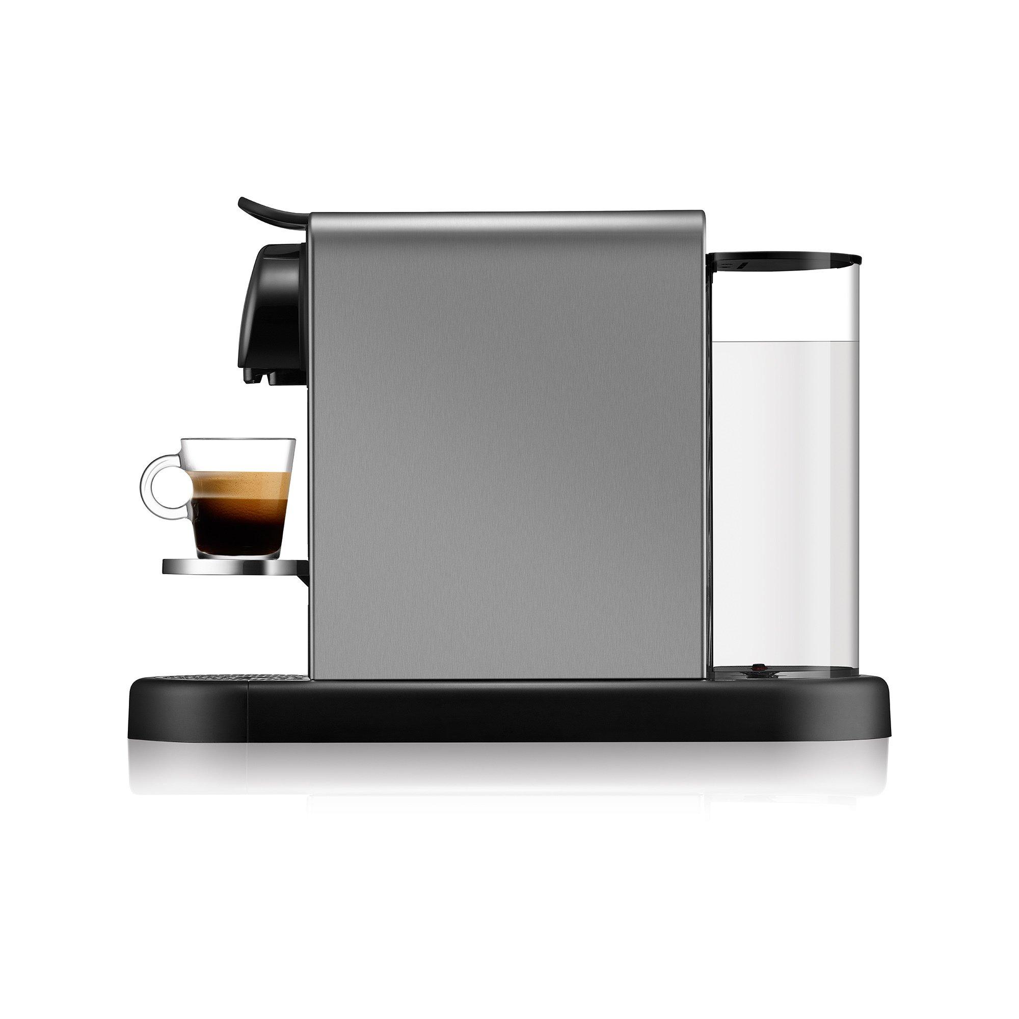 KRUPS CitiZ Platinium (Titane) Machine Nespresso 
