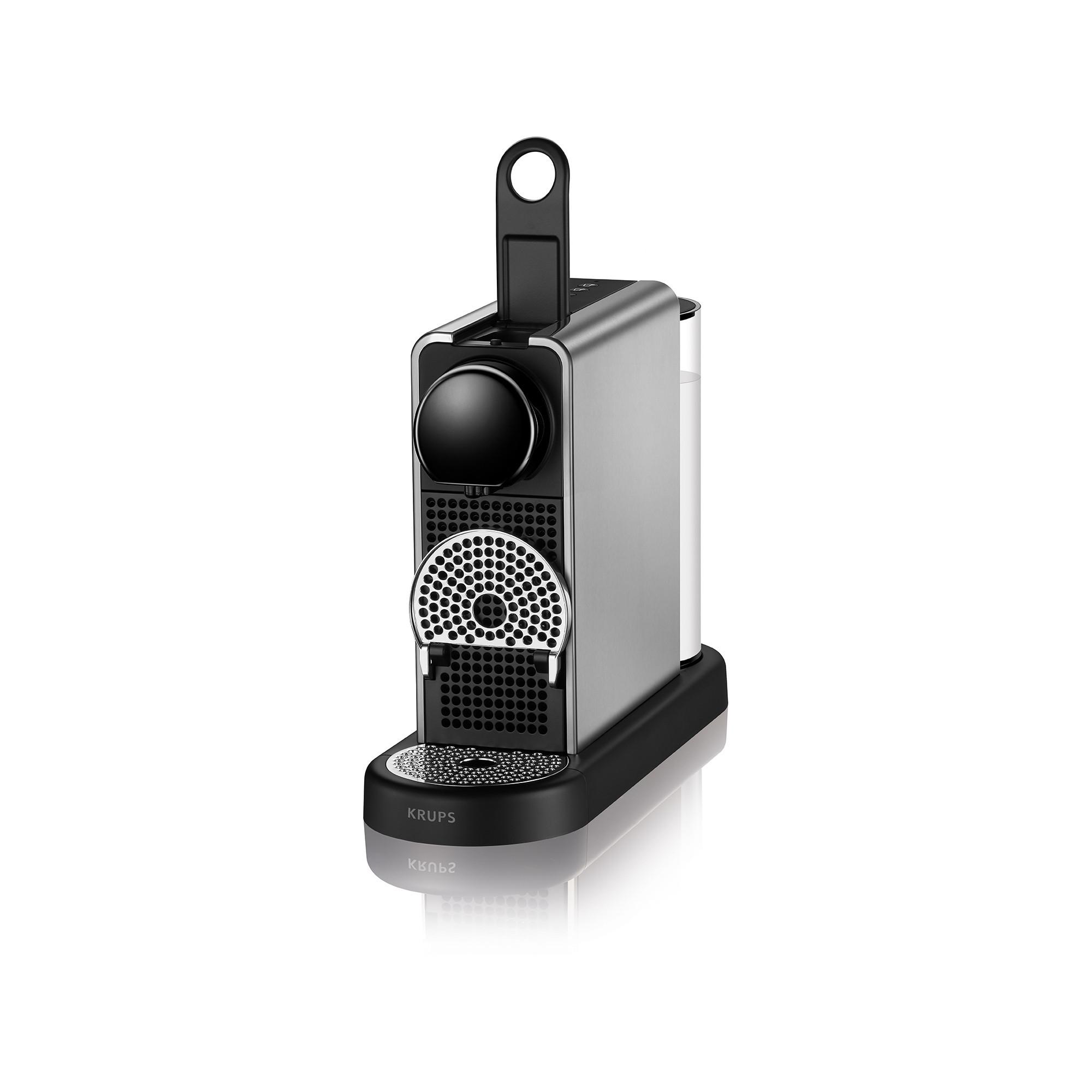 KRUPS Macchina da caffè Nespresso CitiZ Platinium (Titanio) 
