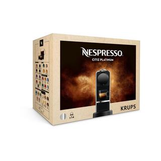 KRUPS CitiZ Platinium (Titanio) Macchina da caffè Nespresso 