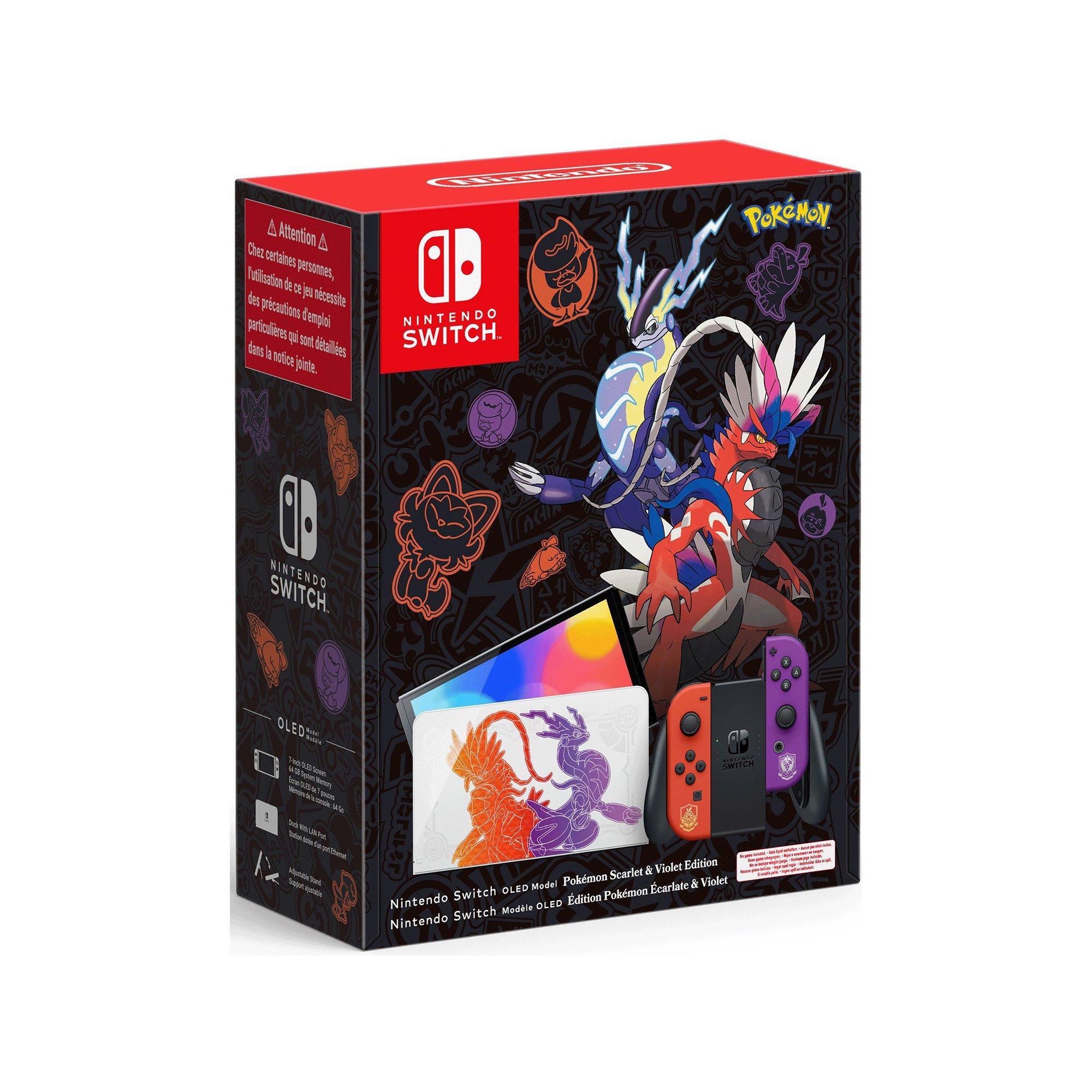 Image of Spielkonsole Switch Oled Pokémon Karmesin + Purpur Ed. ltd.
