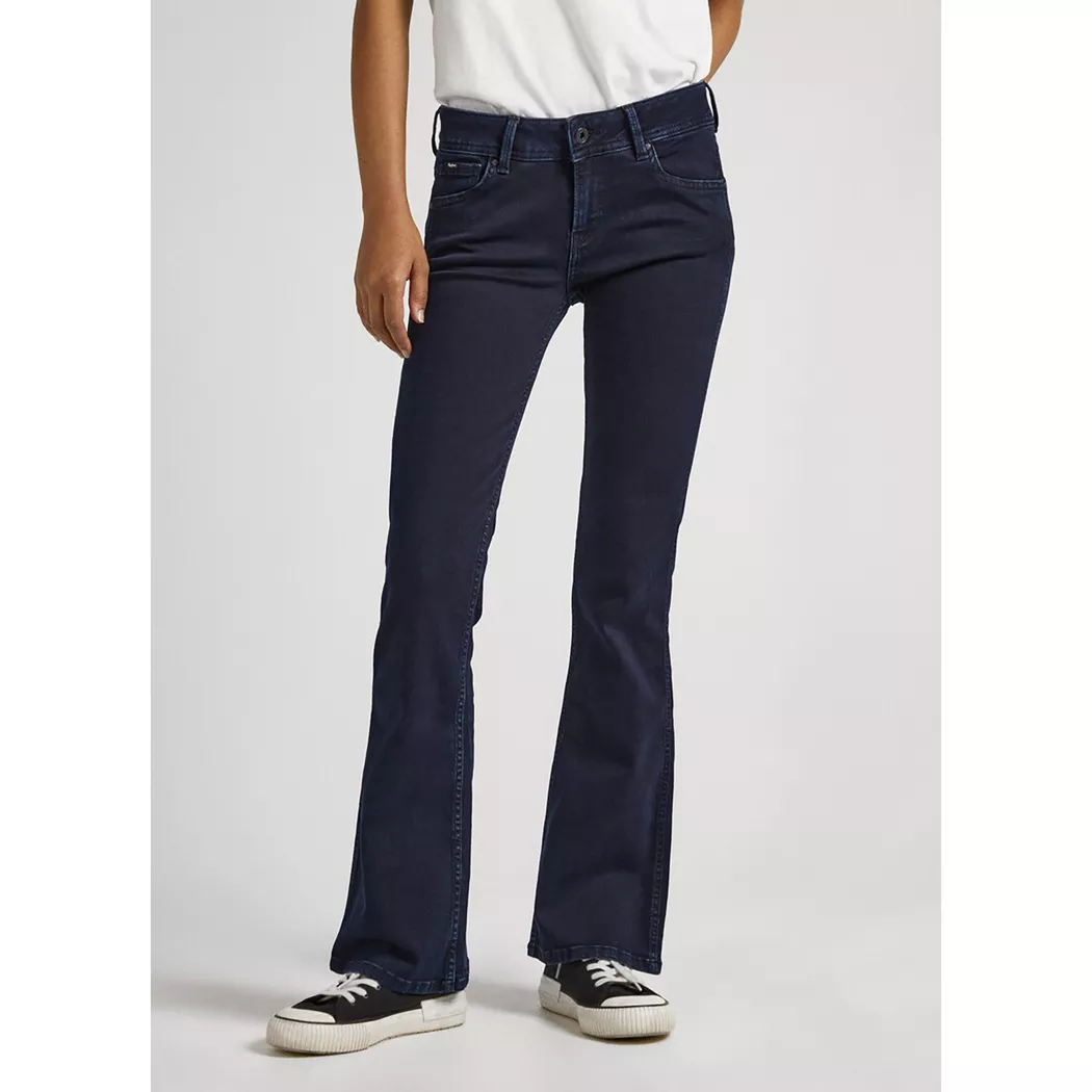 Pepe Jeans London - Jeans, Bootcut Fit, für Damen, Black Stoned, Größe W25/L32