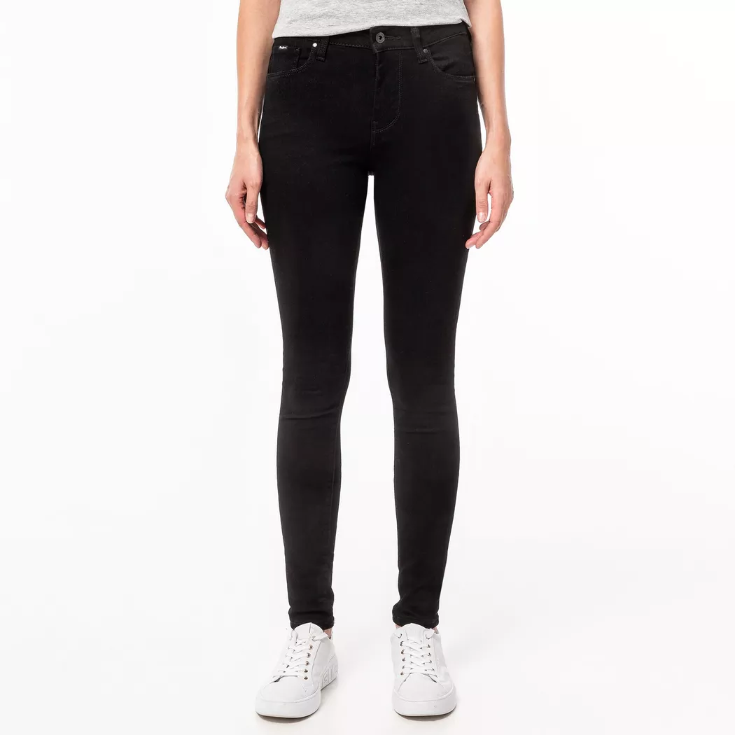 Pepe Jeans London - Jeans, Skinny Fit, für Damen, Schwarz, Größe W25/L32