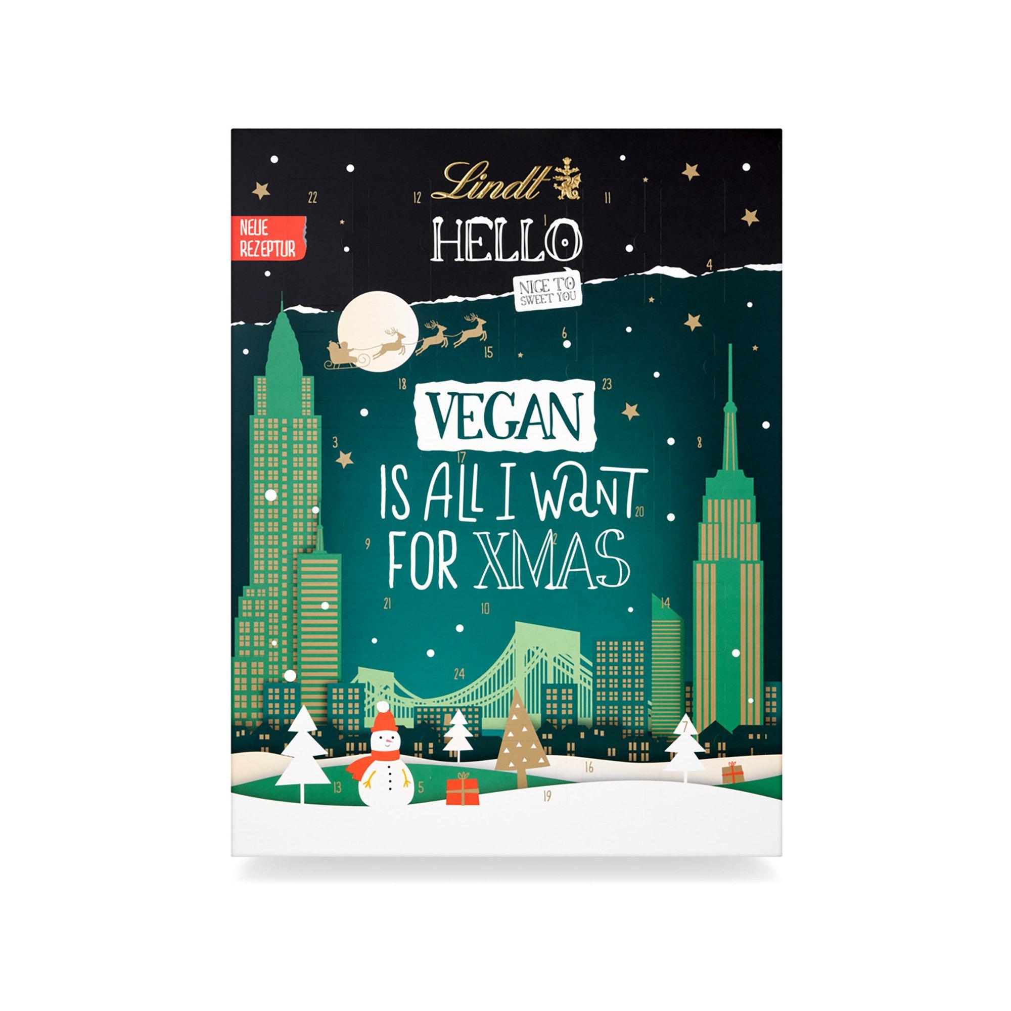 Lindt XMAS HELLO Calendrier Vegan 