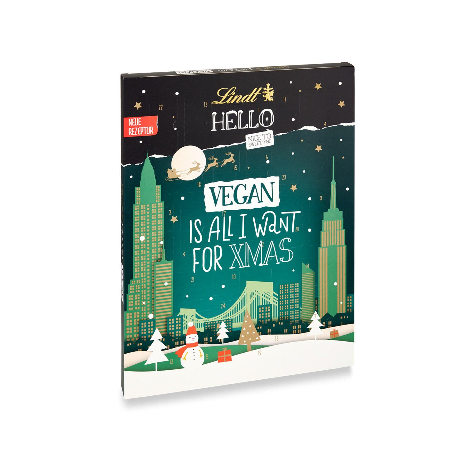 Lindt XMAS HELLO Calendrier Vegan 