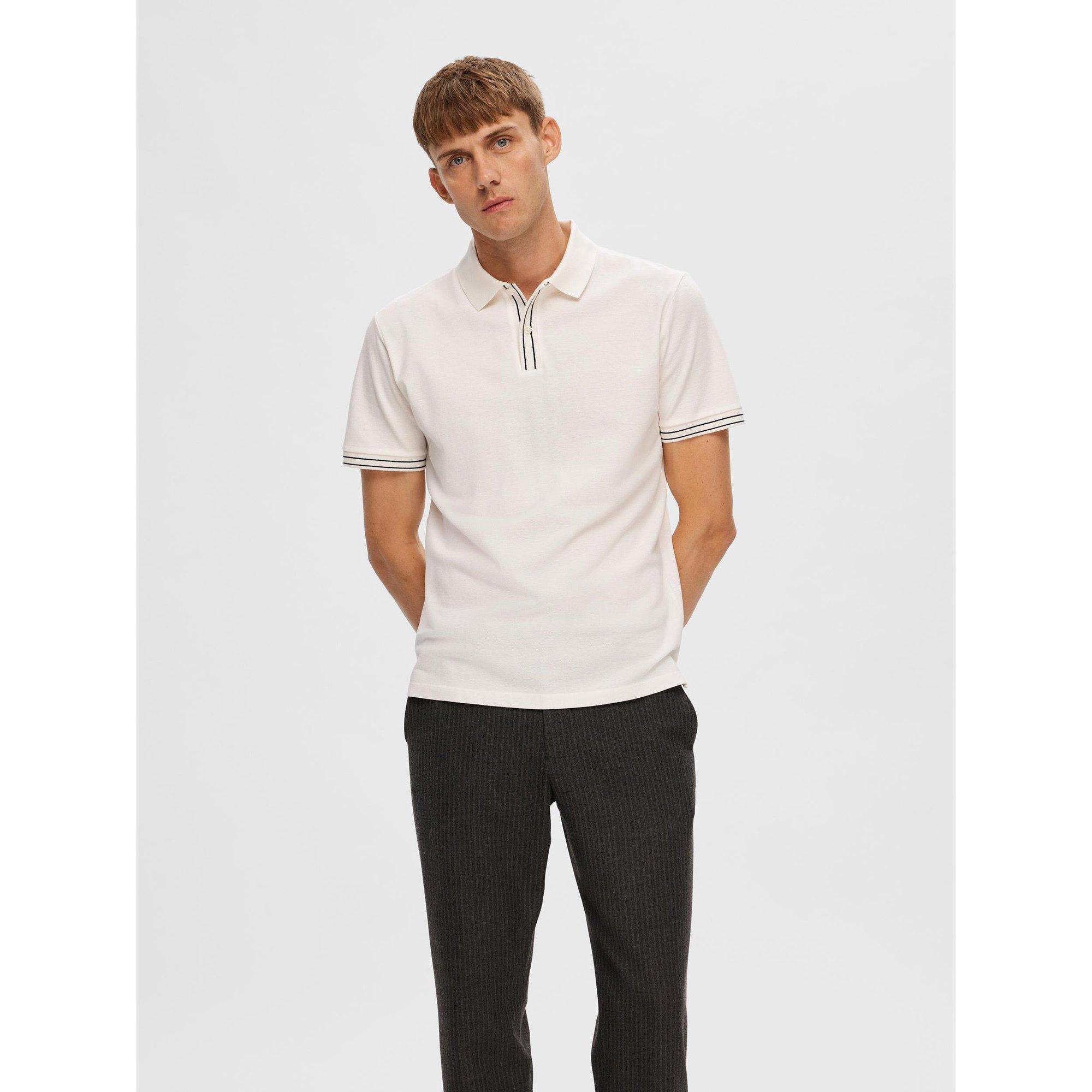 Image of Poloshirt, Kurzarm Herren Ecru L
