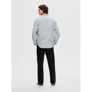 SELECTED SLHRegowen Mini Check Langarmhemd  
