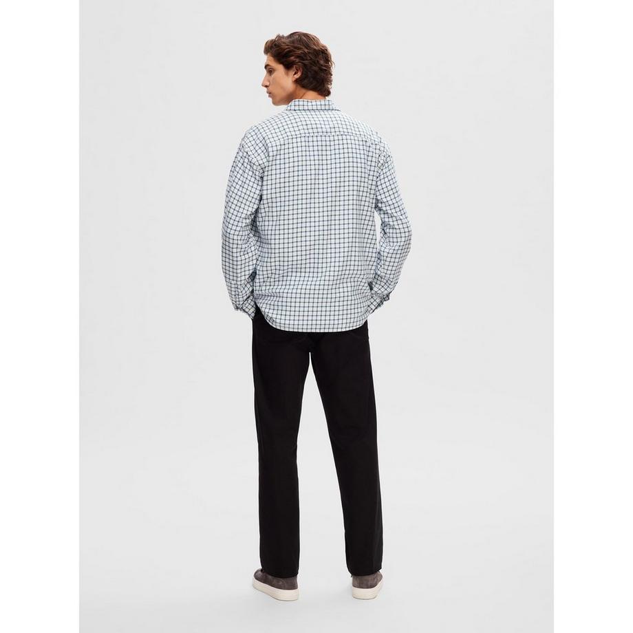 SELECTED SLHRegowen Mini Check Langarmhemd  