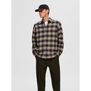 SELECTED SLHRegowen Flannel Shirt LS check Hemd, langarm 