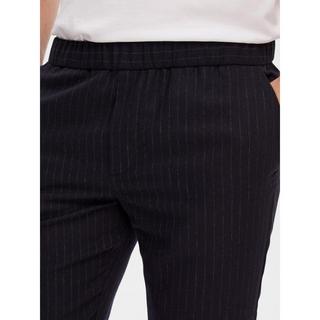 SELECTED SLHSlim-Ayr Pantalon Élastique à Rayures  