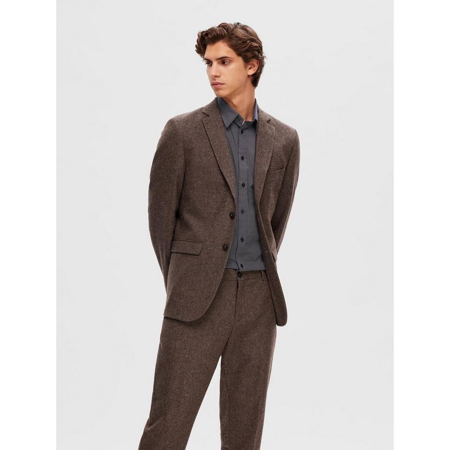 SELECTED Slimsoho AOP Slim Fit Langarmhemd  