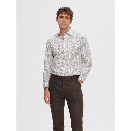 SELECTED SLHSlimSoho AOP Mix Shirt LS Camicia, maniche lunghe, slim fit 