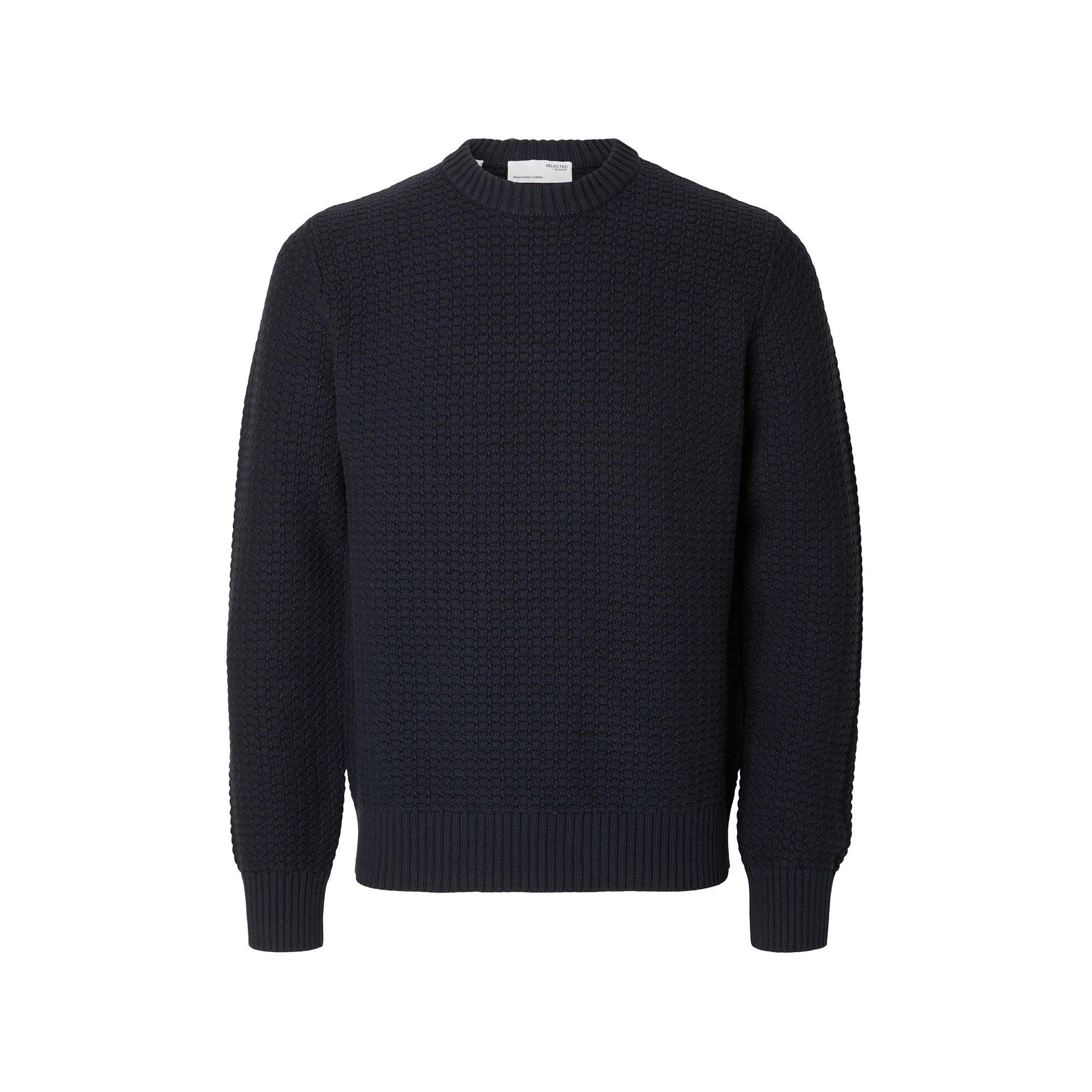 SELECTED SLHThim Knit Structure Pullover  