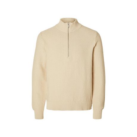 SELECTED SLHThim LS Knit Structure Half Zip Pullover 