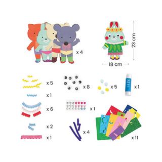 Djeco Bastelset Collagen Kleiner Schatz 