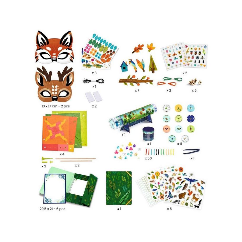 Djeco Kit de loisirs créatifs Nature 