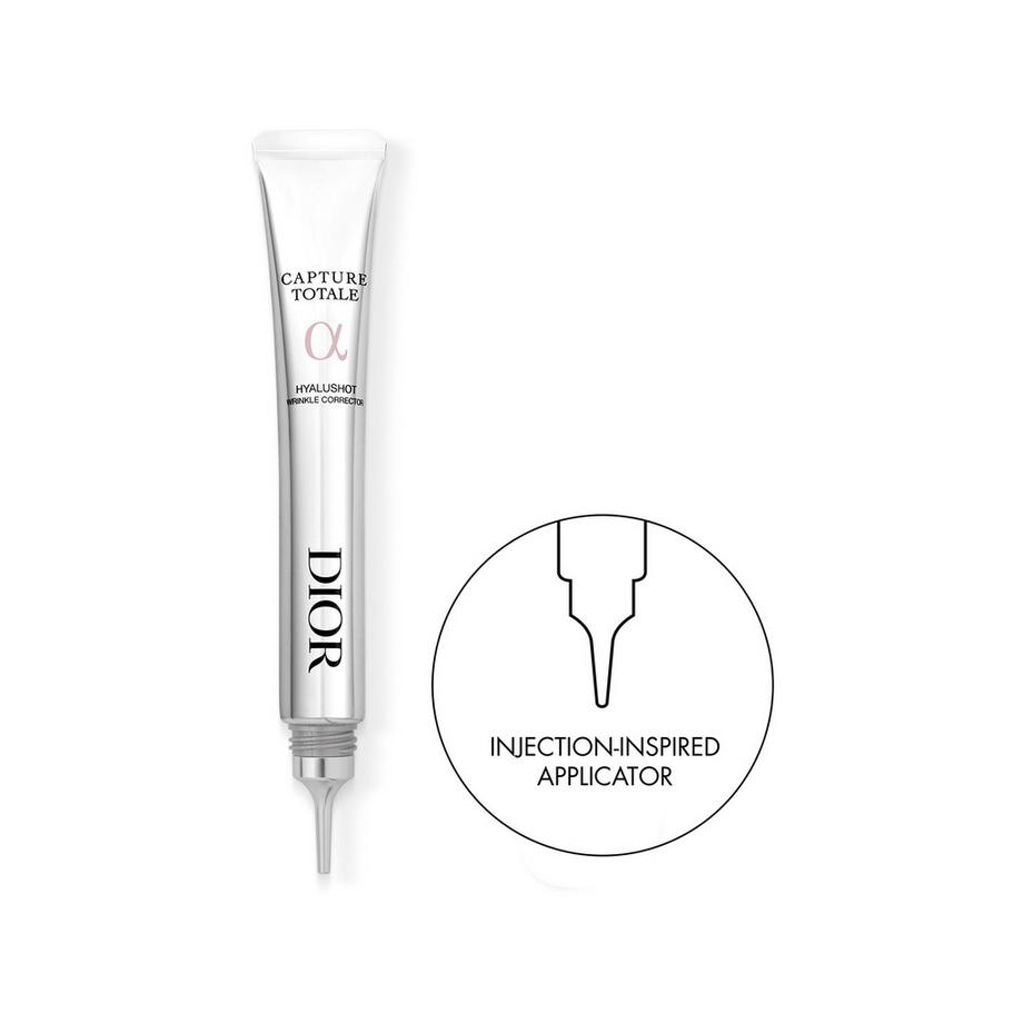 Dior Capture Totale Hyalushot Correcteur de rides installées et 1ers signes de rides 