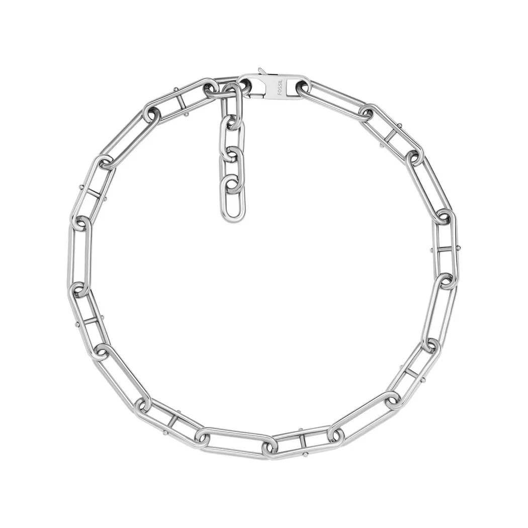 Fossil - Halskette, Heritage, 37+6CM, Silber