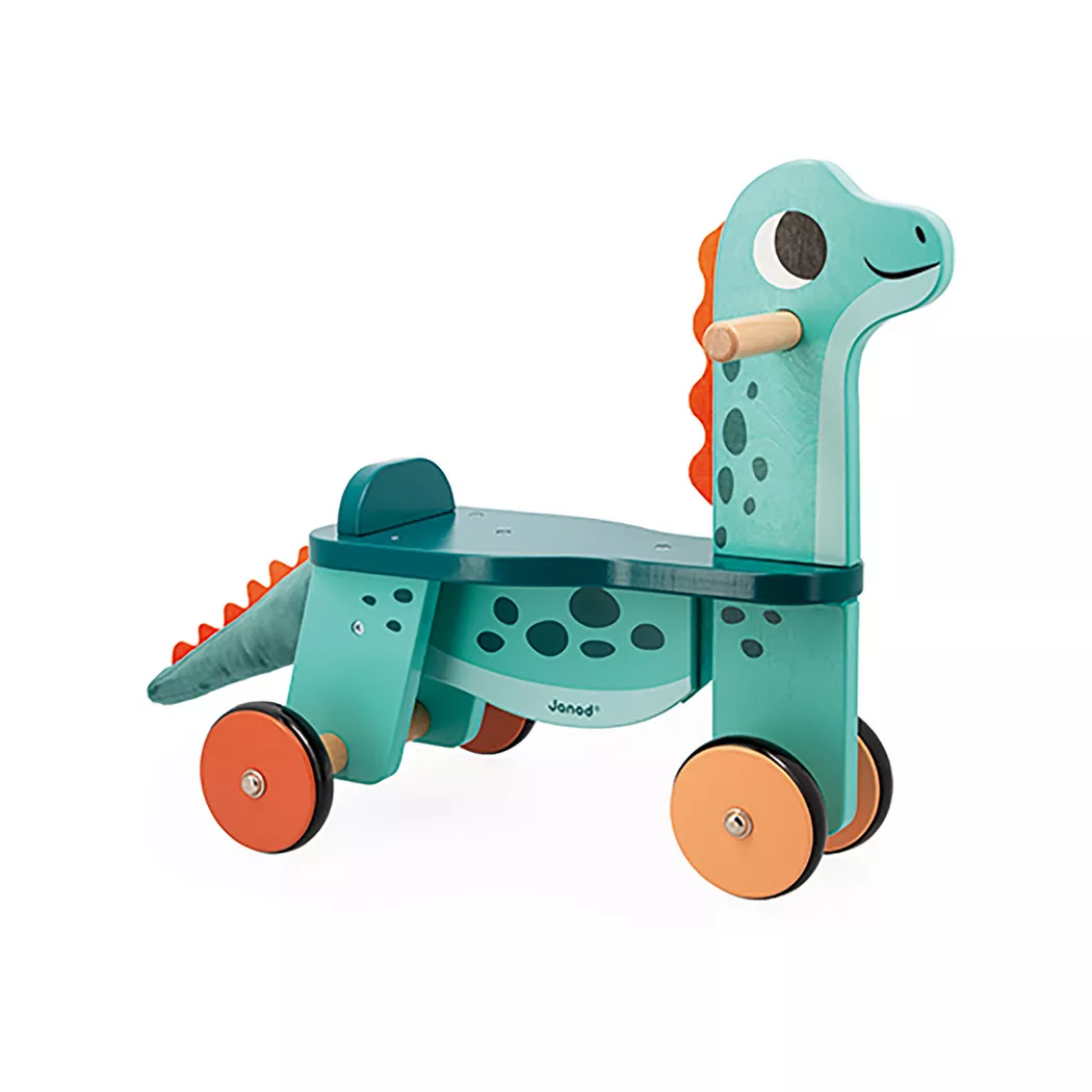 Janod - Dino Porteur Portosaurus, Multicolor