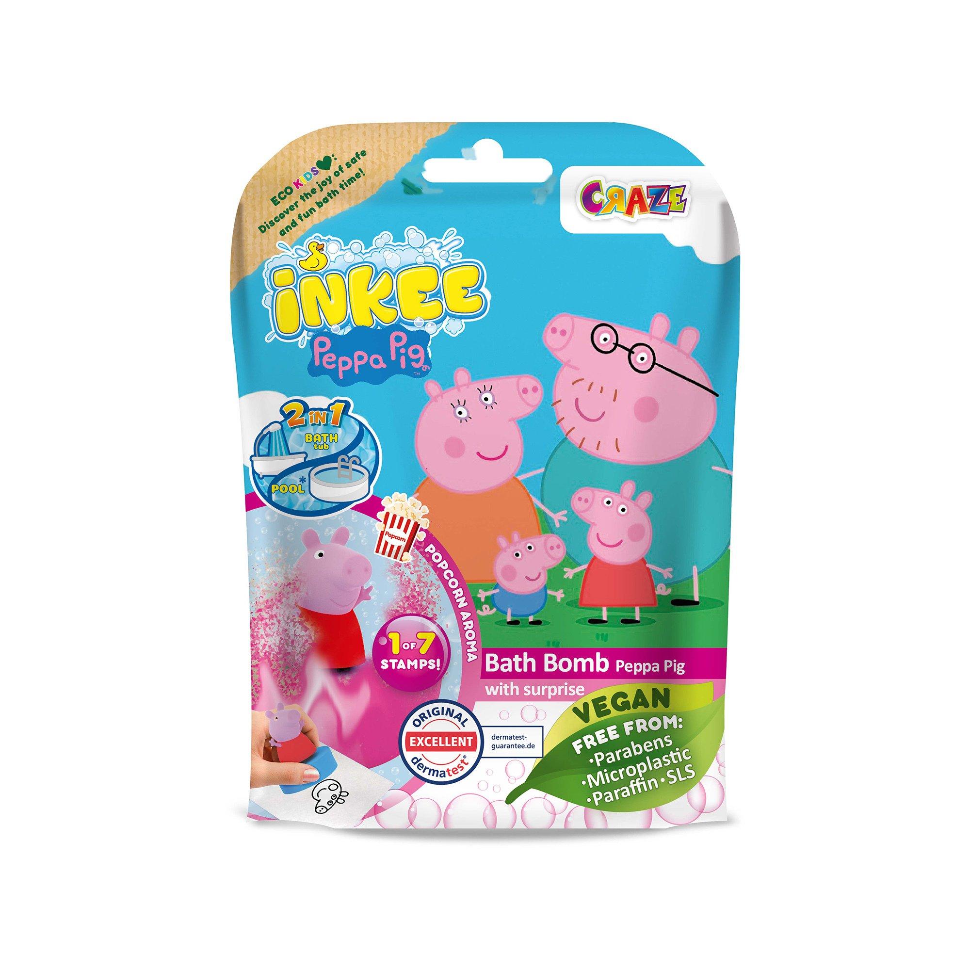 Craze  Boule de bain Peppa Pig, Pack surprise 