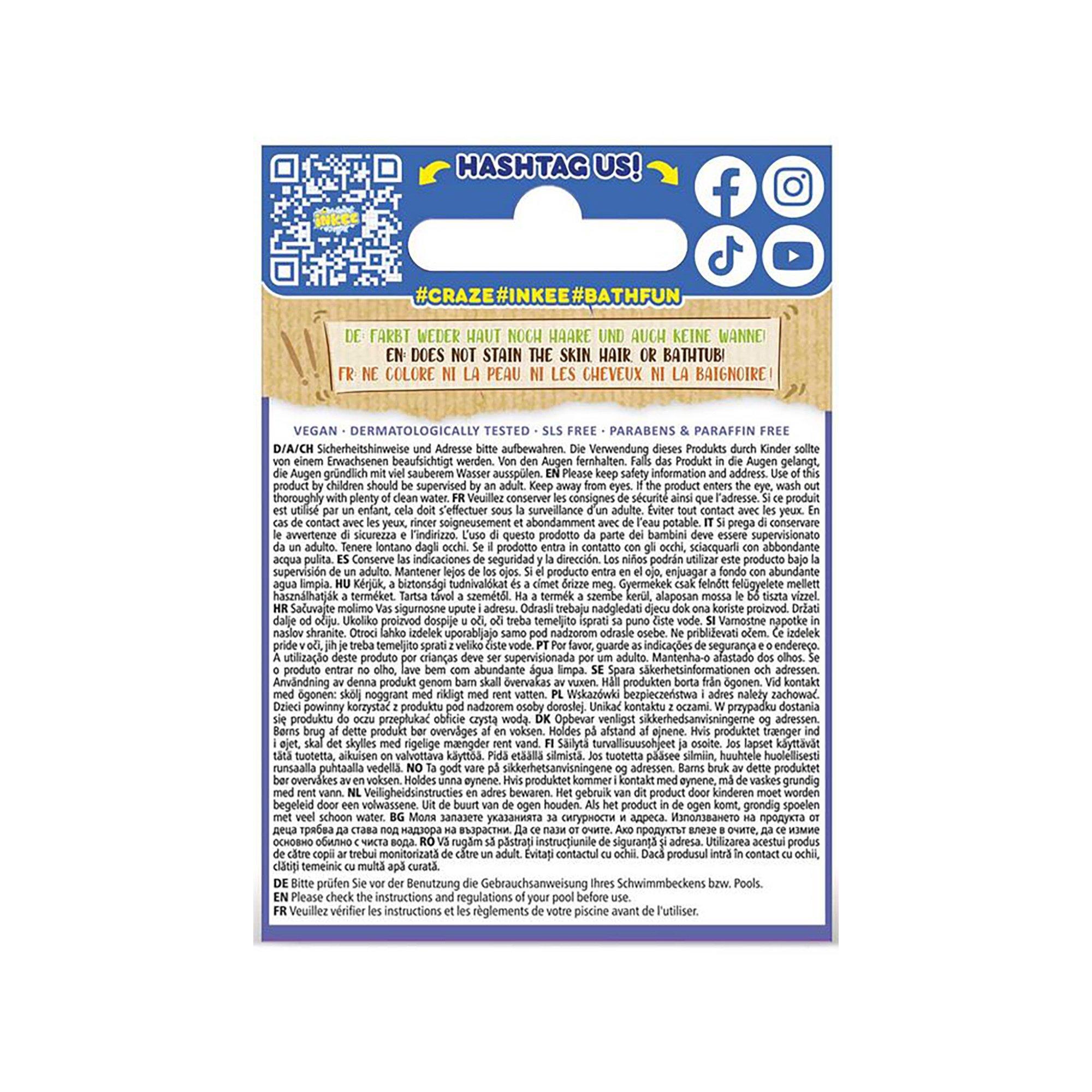 Craze  Inkee Bath Dops 