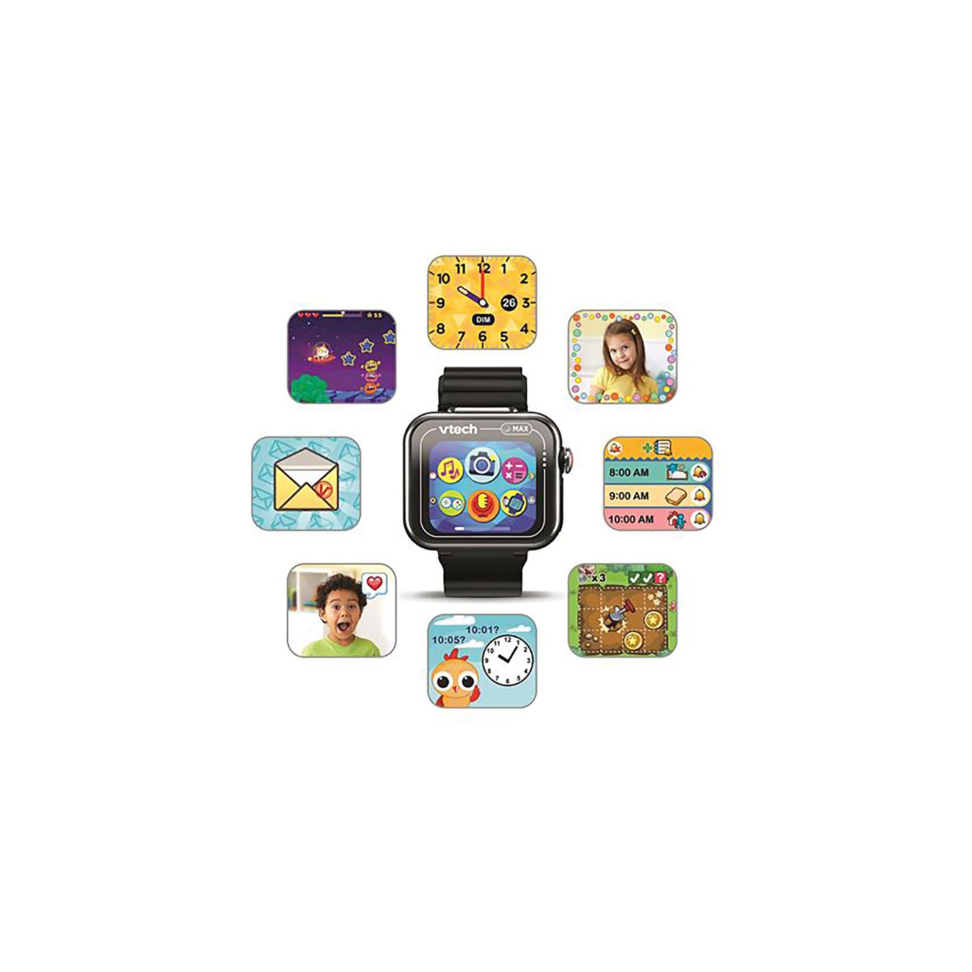 vtech  KidiZoom Smartwatch MAX Schwarz, Französisch 