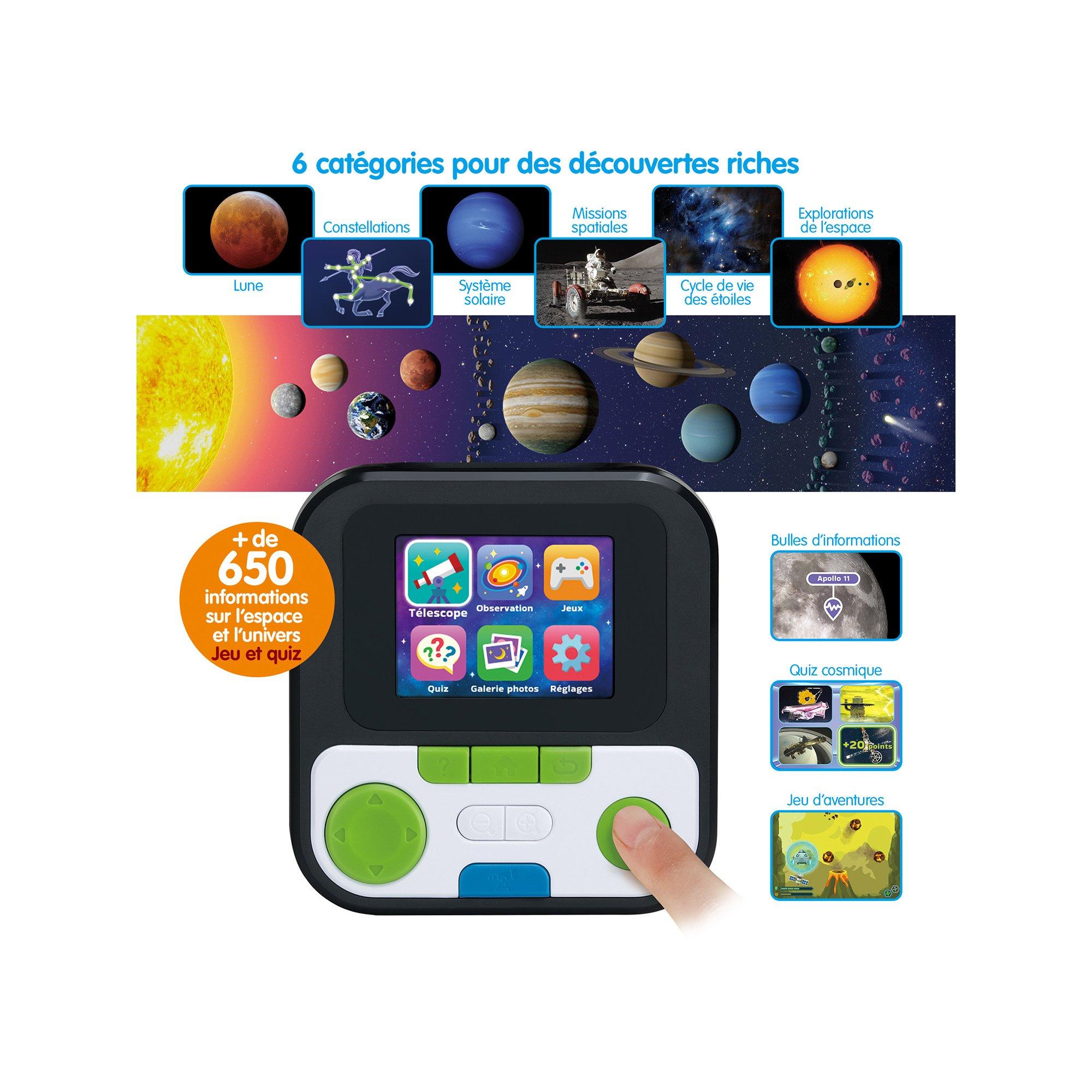 vtech  GeniusXL Téléscope Video interactif, Français 