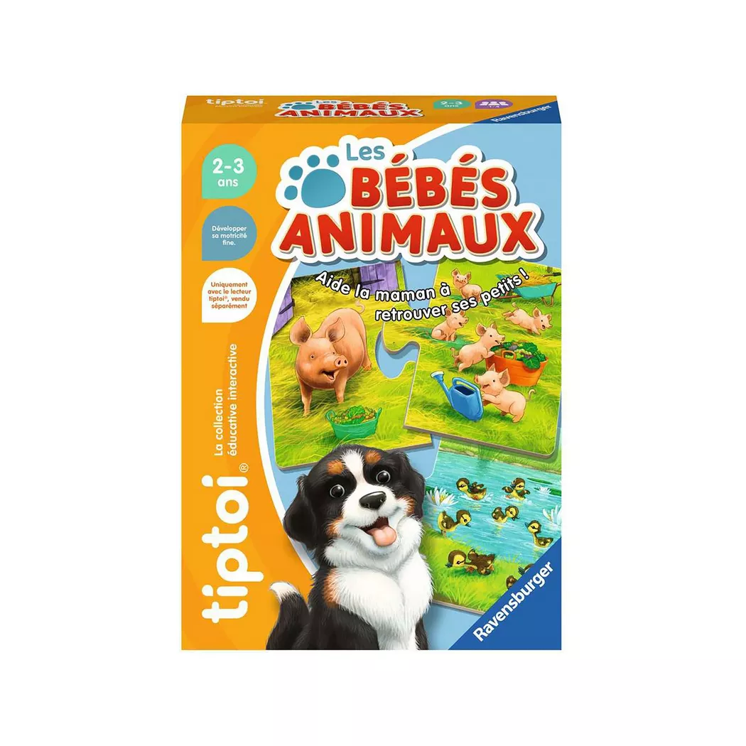 tiptoi - Bébé animaux, Französisch, Multicolor