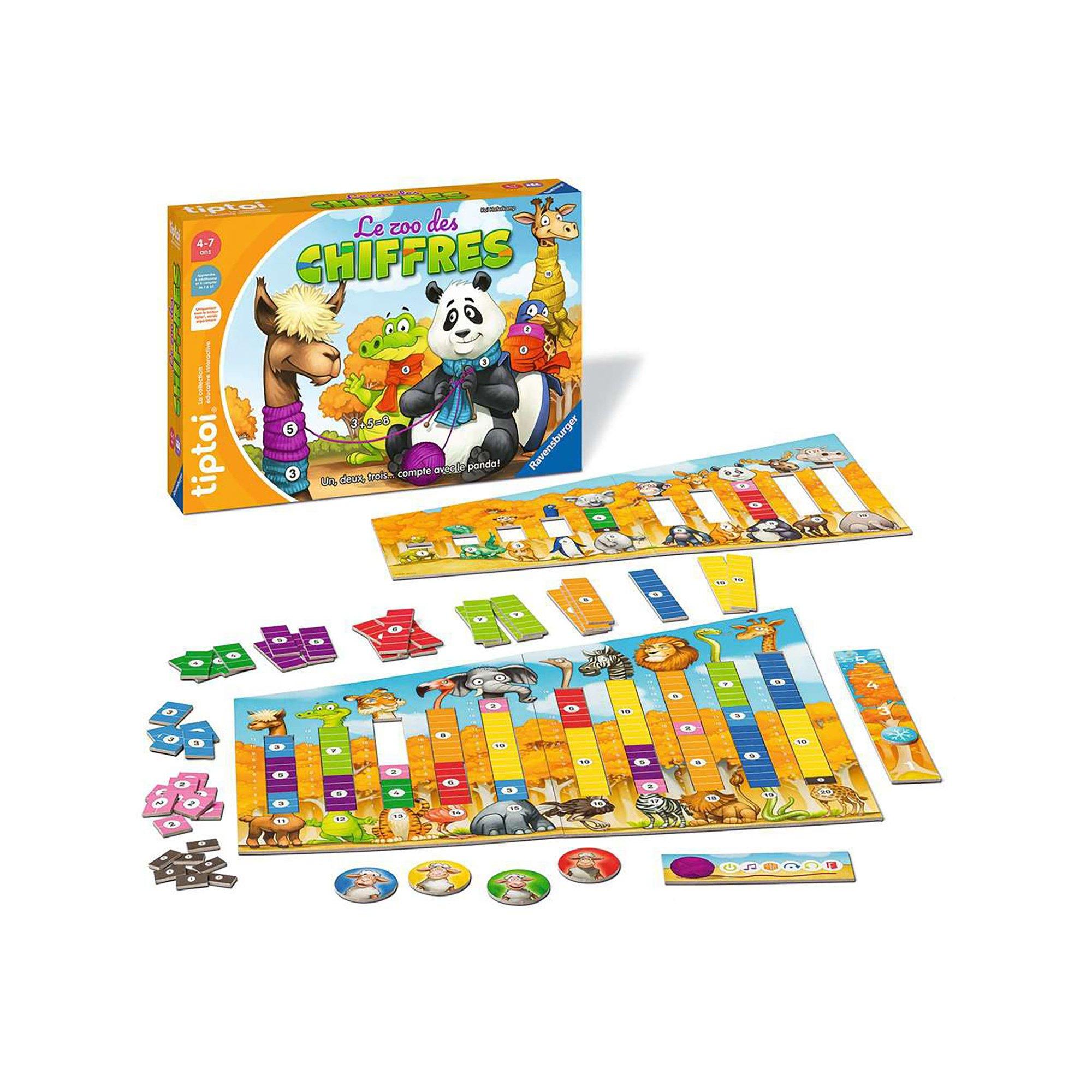 tiptoi  Le zoo des chiffres, Francese 