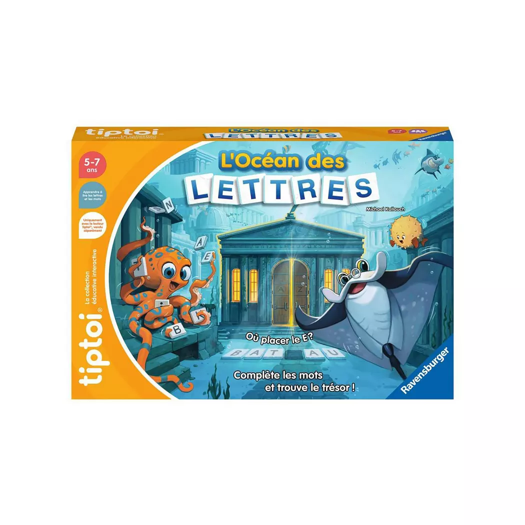 tiptoi - L'océan des lettres, Französisch, Multicolor