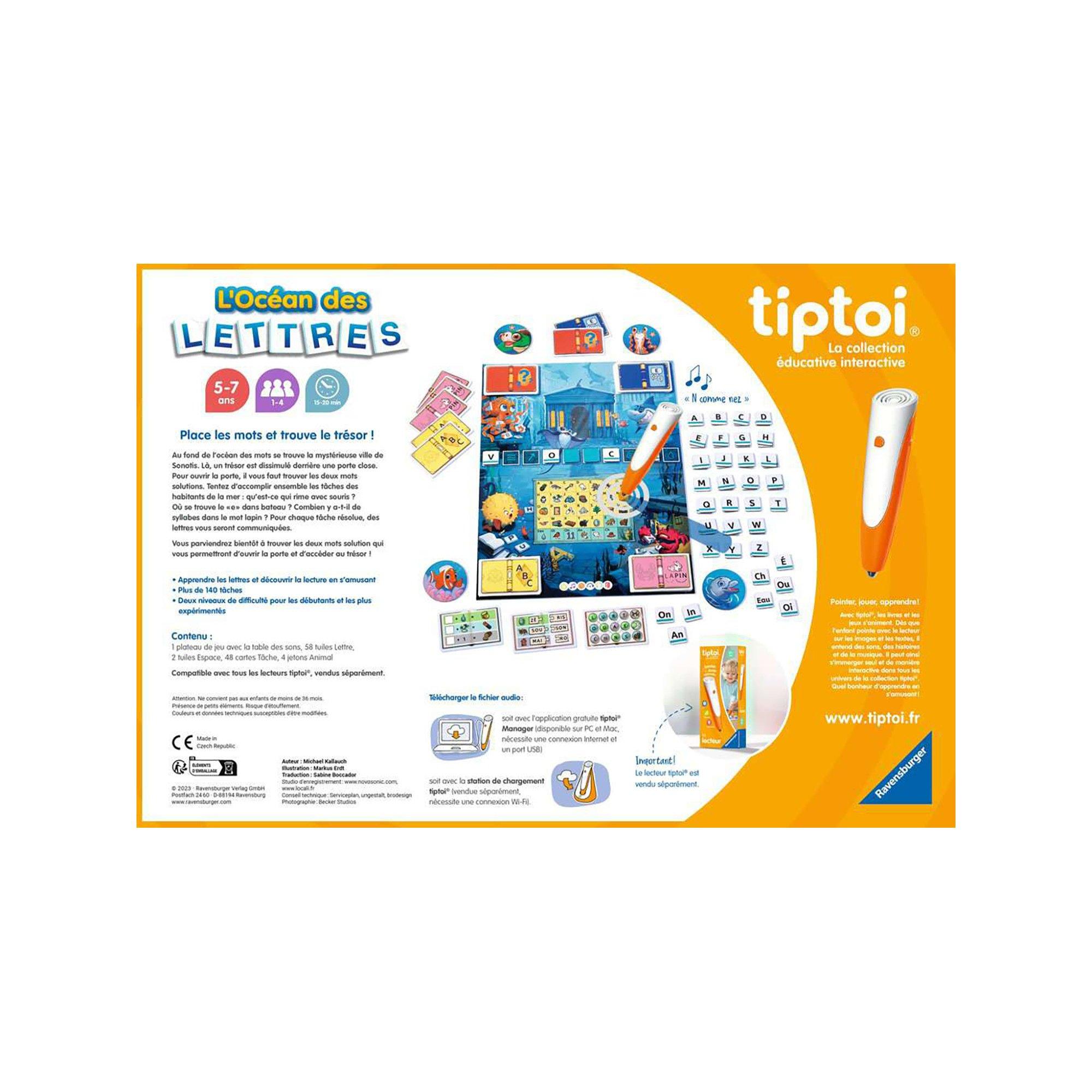 tiptoi  L'océan des lettres, Francese 