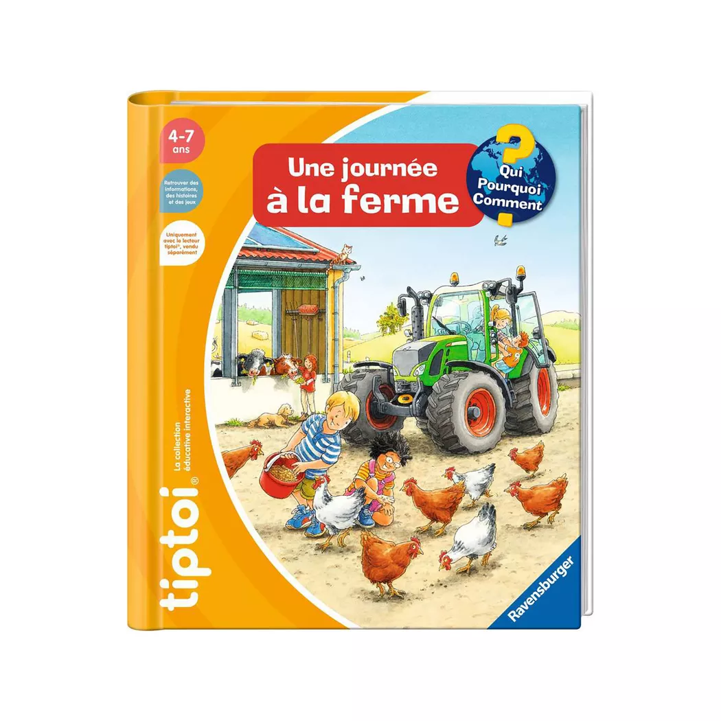 tiptoi Livre éducatif Une journée à la ferme -FR-