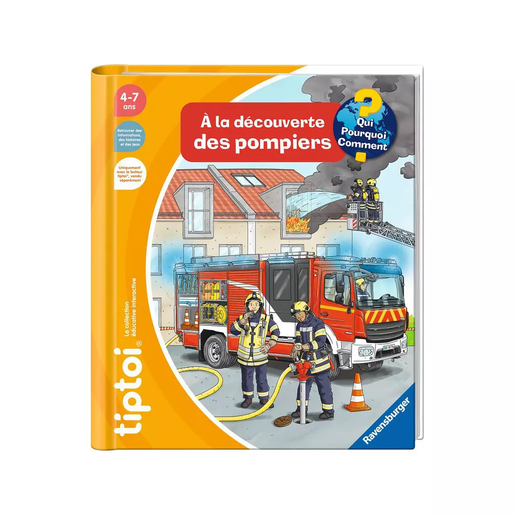 tiptoi - À la découverte des pompiers, Français, Multicolor