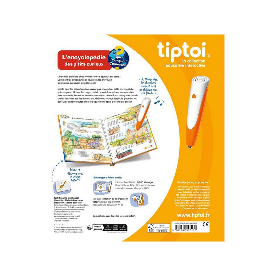 tiptoi  L'encyclopédie des p'tits curieux, Français 