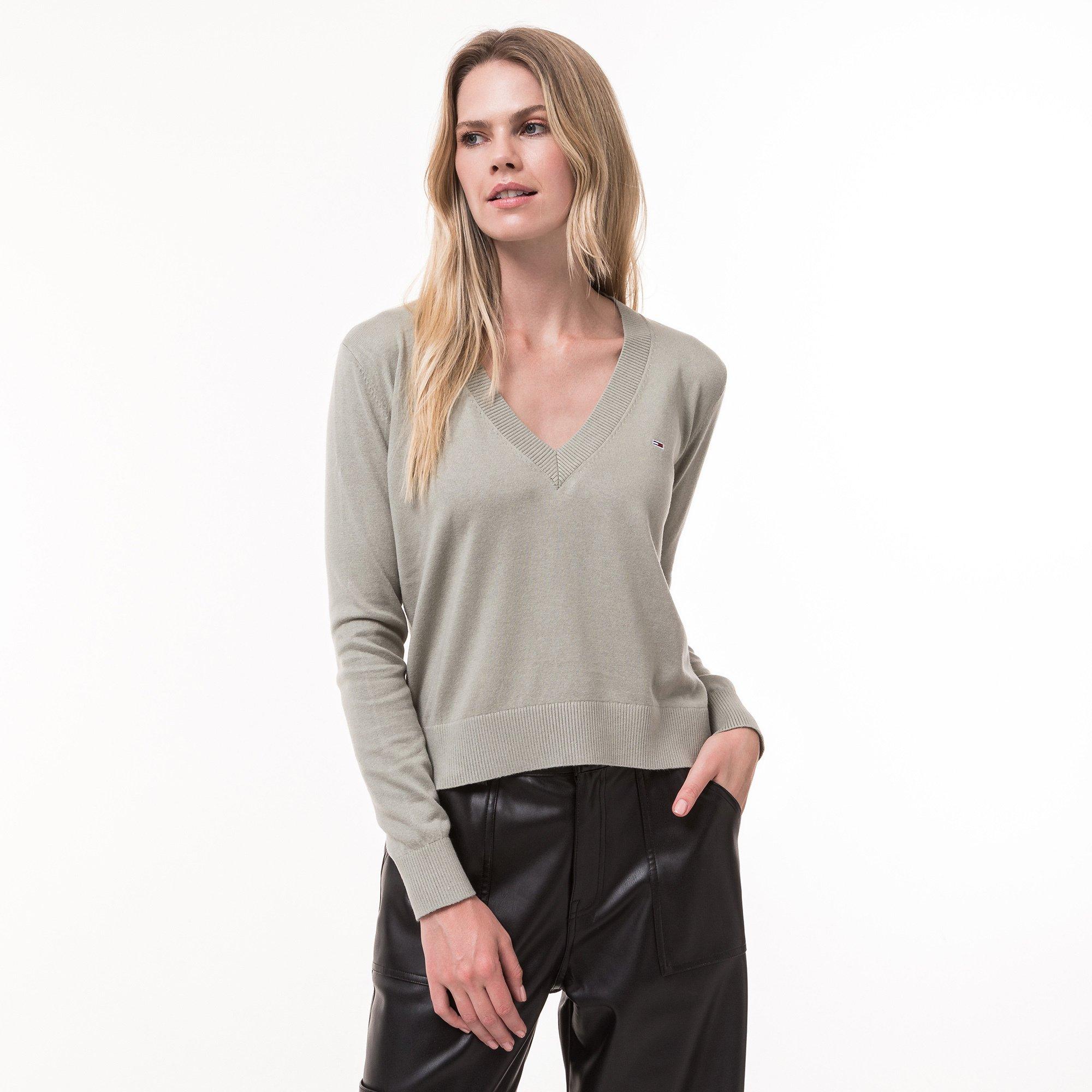 Image of Pullover Damen Grau S