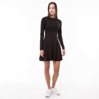 TOMMY JEANS TJW LS FIT & FLARE DRESS VESTITO 