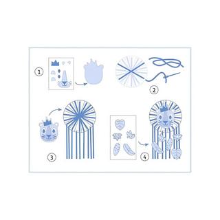 Djeco Bastelset Traumfänger Löwe 