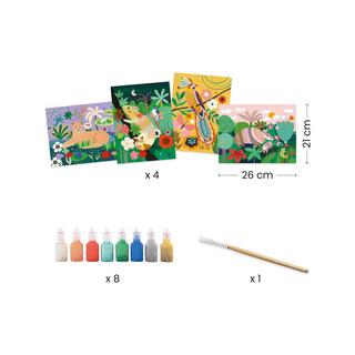 Djeco 3D Malen Regenwald 
