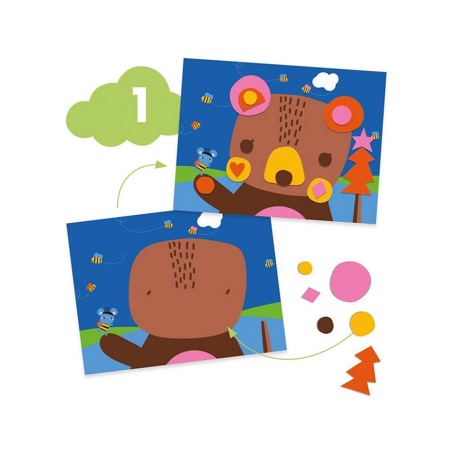 Djeco Bastelset Maus 