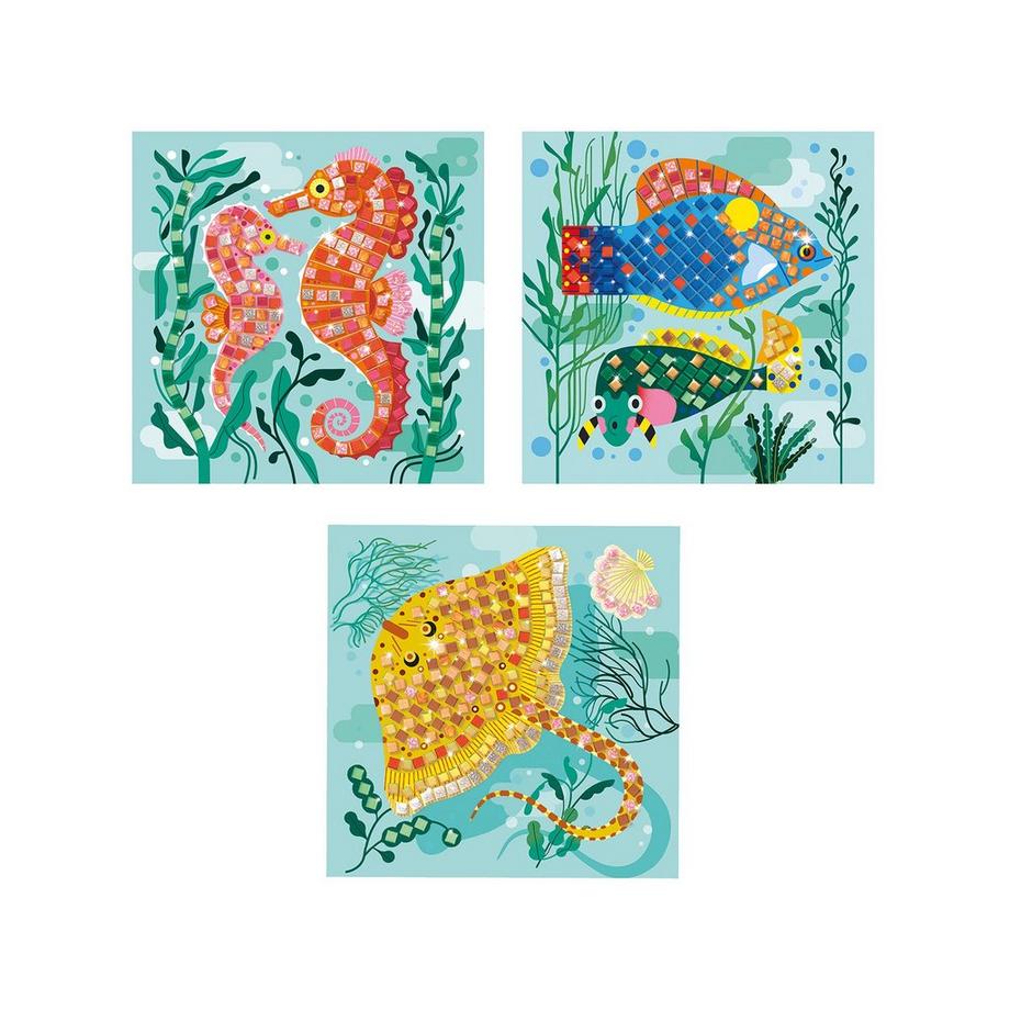 Djeco Set di artigianato mosaico Mosaico caraibico 