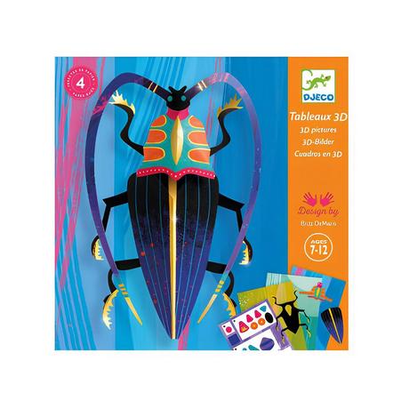 Djeco Images 3D Paper bugs 