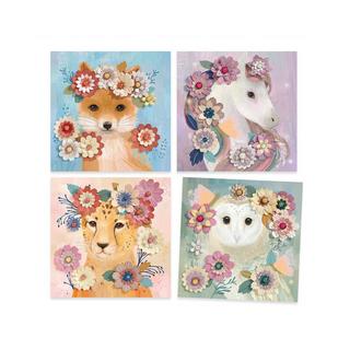 Djeco Images 3D Couronnes de fleurs 