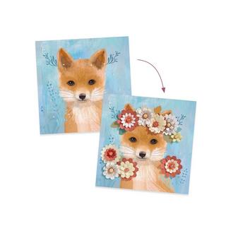 Djeco 3D Bilder Blumenkränze 