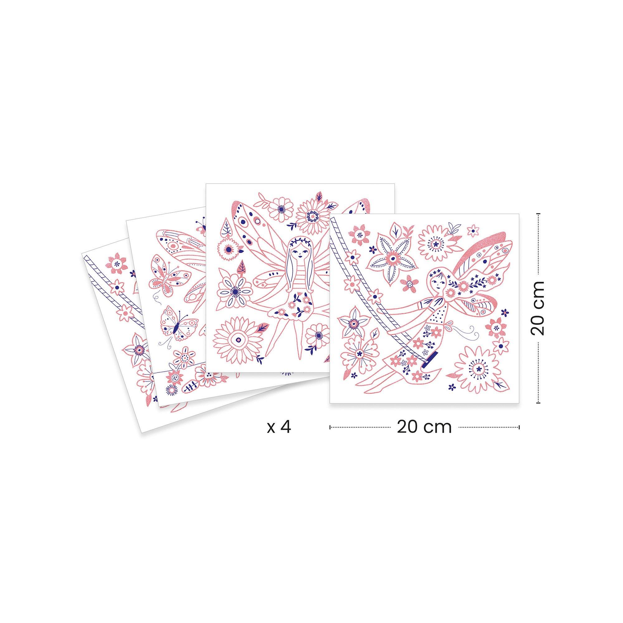 Djeco Immagini da colorare Piccole ali 