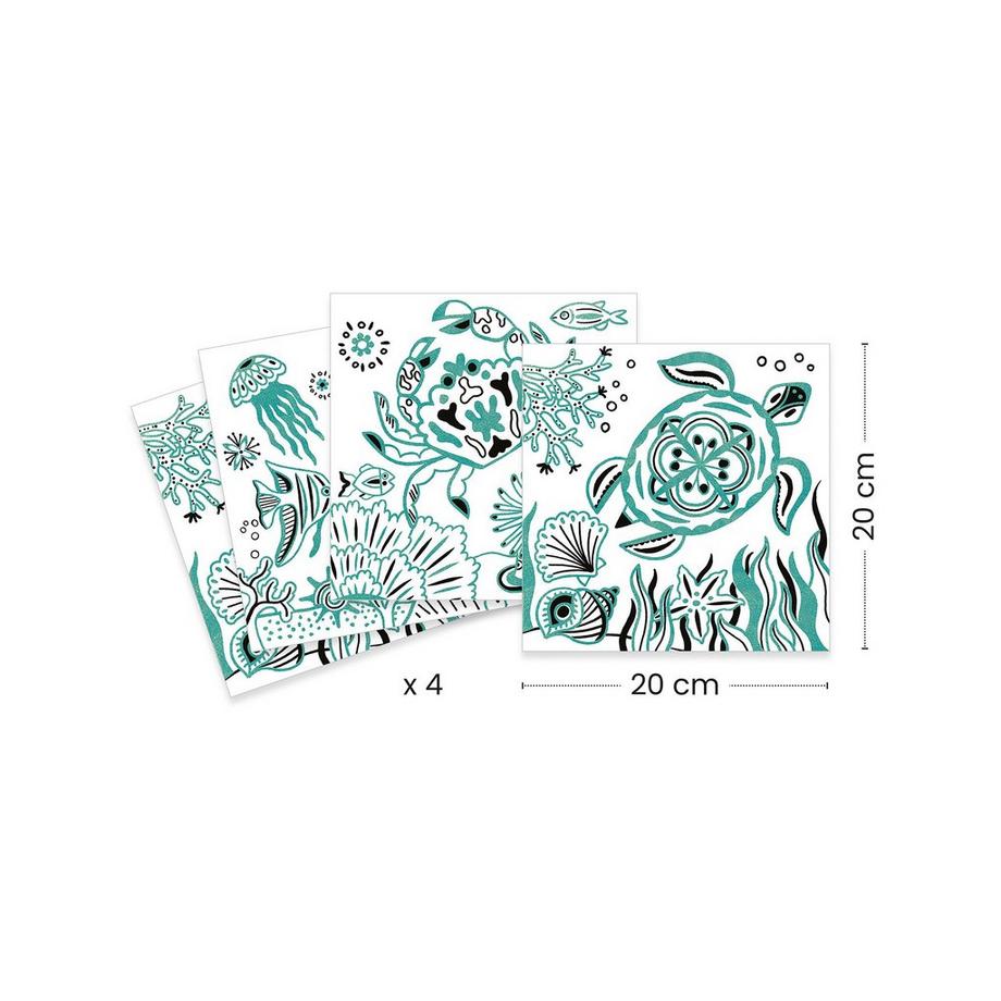 Djeco Ausmalbilder Unterwasser 