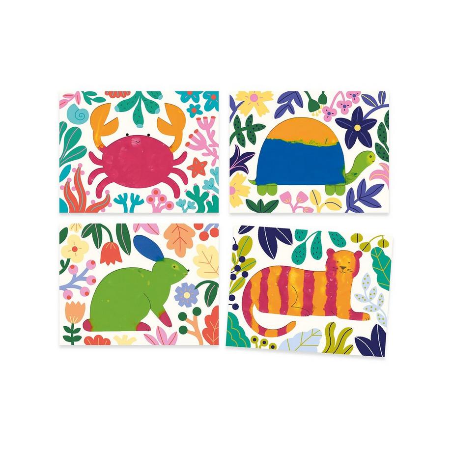 Djeco Peinture à doigts Mer 