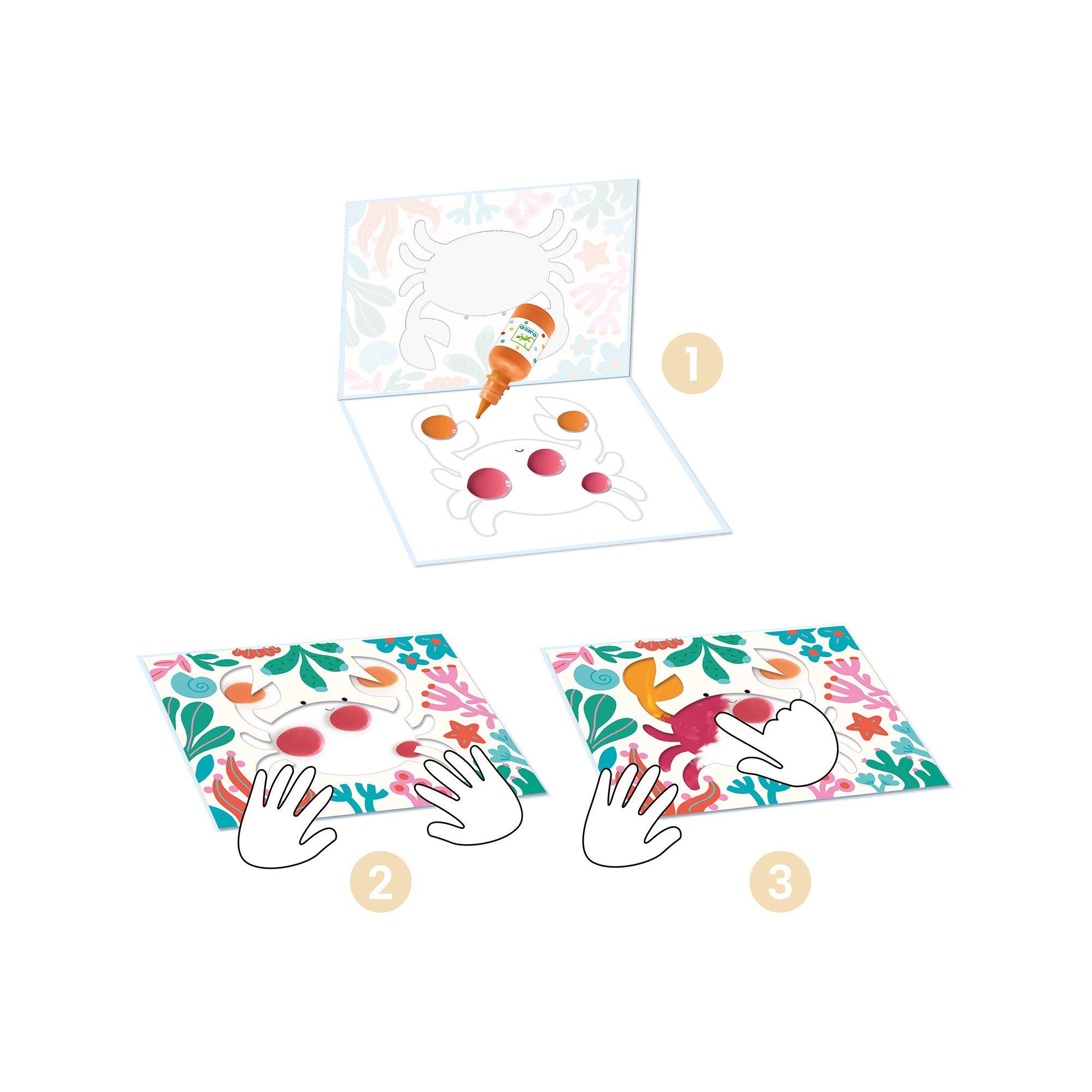 Djeco Pittura a dita Il mare 